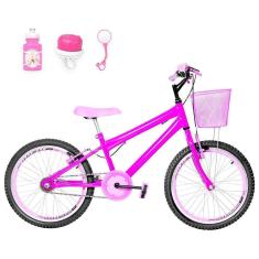 Imagem de Bicicleta Infantil Aro 20 Aero Pink e Rosa