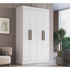 Imagem de Guarda Roupa Solteiro 4 Portas Mdf New Recife Doripel