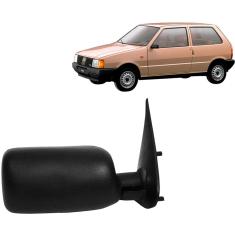 Imagem de Retrovisor Externo Uno Elba Mille Premio 85/90 S/ Controle Ld 2p