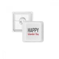 Imagem de Celebrate Canada Islander Day Blessing teclado mecânico PBT kit de atualização para jogos