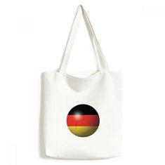 Imagem de Bolsa de lona com bandeira nacional da Alemanha, bolsa de compras casual