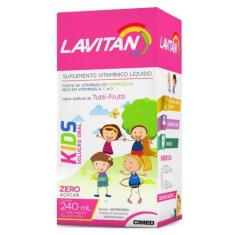 Imagem de Lavitan Kids Zero Açúcar Tutti Frutti 240Ml (38767) - Cimed