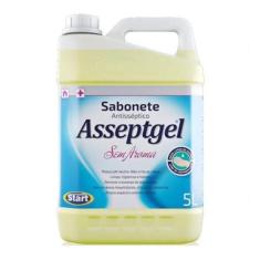 Imagem de Sabonete Antisséptico Asseptgel Sem Aroma 5L Bacgel Start
