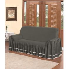 Imagem de Capa De Sofá Dália 3 Lugares Mega  Protetor Sofá - Enxovais Victoria B