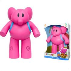 Imagem de Boneco Vinil Elly Grande Turma Pocoyo Infantil 28cm Macio - Cardoso To