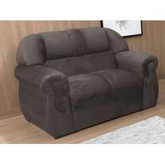 Imagem de Sofá 2 Lugares Marrom 603 Corsa - Alpoim