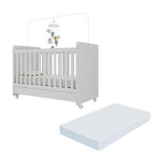 Imagem de Berço Americano 3 em 1 com Colchão Incluso Chantilly Multimóveis MP429