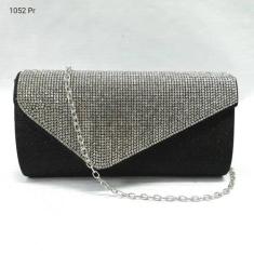 Imagem de Bolsa Clutch Festa / Casamento / Balada Strass Porta Celular 1052 - H2
