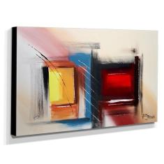 Imagem de Quadro De Pintura Abstrato 60x105cm-1651