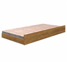 Imagem de Cama Infantil Auxiliar Solteiro 100% Mdf Ypê - Tigus Baby