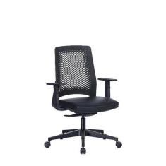 Imagem de Cadeira Para Escritório Diretor Wine Giratória Ergonômica Com Braços R