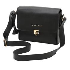 Imagem de Bolsa Feminina Transversal Couro Legítimo Mariart Âmbar