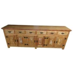 Imagem de Balcão Rústico Flor do Campo Em Madeira De Demolição - Cód 32 - Barroc