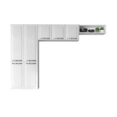 Imagem de Cozinha Compacta Sem Balcão 7 Portas Rose - Itatiaia - Móveis Itatiaia