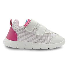 Imagem de Tênis Infantil Pé com Pé Casual Colorido Original Branco Menina-Feminino