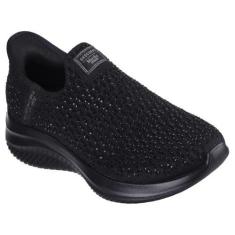 Imagem de Skechers Tênis feminino Martha Stewar Ultra Flex 3.0-Dazzling Hands Free Slip-ins, Preto/preto = bbk, 35