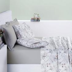 Imagem de Jogo De Cama Cotton Select Casal Padrão 04 Peças - Protea