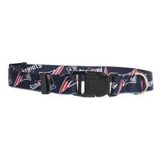 Imagem de Coleira para animais de estimação NFL New England Patriots, média