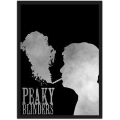 Imagem de Quadro Decorativo Peaky Blinders Séries Cinema Salas Quartos Decoraçõe