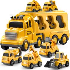Imagem de Brinquedo Caminhão de construção temi 5 em 1