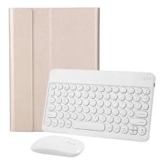 Imagem de Teclado Redondo + Mouse Recarregável + Capa Para Tablet A8 10.5polegadas X200/X205