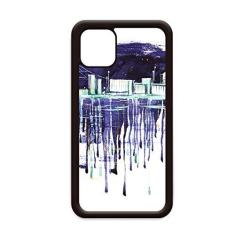 Imagem de Capa Noite Céu Estrelado Moderna Cidade Aquarela para iPhone 12 Pro Max para Apple Mini Mobile Case Shell