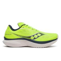 Imagem de Saucony Tênis masculino Kinvara 15, Citron/azul-marinho, 38