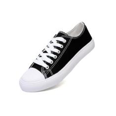 Imagem de hello basics Tênis feminino moderno, Preto, branco, 36