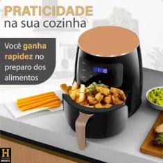 Imagem de Fritadeira elétrica Air Fryer  4.5 LT. Bak Painel Digital  220V-, Pret