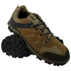 Imagem de Tênis Masculino Casual JG Boots Adventure Rústico Couro Tamanho Especial Mascavo