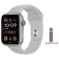 Imagem de Relógio Smartwatch Hw69 Pro 2024 Tela Amoled 49mm Chatgpt C/ 2 Pulseir