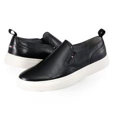 Imagem de Tommy Hilfiger Tênis masculino Kozal, Preto/Branco 002, 42