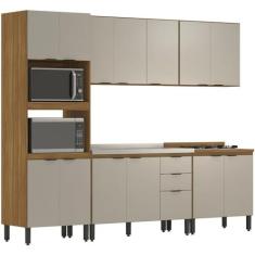Imagem de Cozinha Modulada 5 Peças FHR001 Amendola Nude Prime Tx Demobile