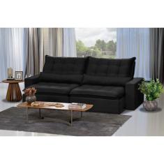 Imagem de Sofá Modular 4 Lugares Ceará 2.30 MT Retrátil e Reclinável Veludo Sofa