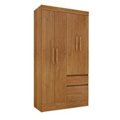 Imagem de Guarda-Roupa Solteiro Oregon I 4 PT 2 GV Cinamomo - Tcil