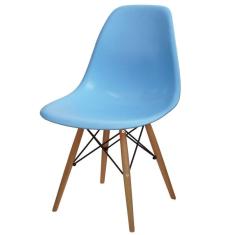 Imagem de Cadeira Infantil Base Madeira Or Design Azul