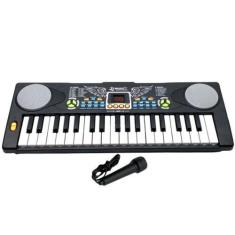 Imagem de Teclado pra Crianças Infantil de Brinquedo 37 Teclas Diversos Sons Dif