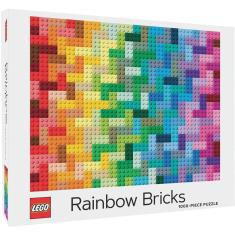 Imagem de Quebra-Cabeça Arco-Íris Lego 1000 Peças Chronicle Books
