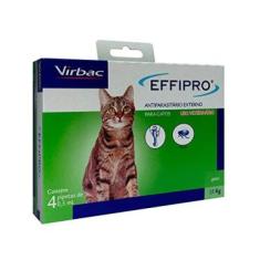 Imagem de Antipulgas Virbac Effipro para Gatos - 4 pipetas com 0,5mL