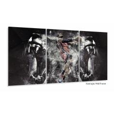 Imagem de Quadro Decorativo Nba 3 Peças 120x60 Cm Em Tecido