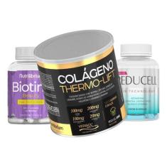 Imagem de Colágeno Thermo Lift + Biotina + Reducell L-Carnitina Cafeína - Nutril