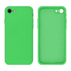 Imagem de Capa Silicone Aveludada Proteção Câmera para iPhone 7 8 e SE - GCM, Ve