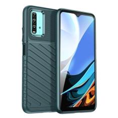 Imagem de Capas para Xiaomi Redmi 9 Power.Caso básico,Botão de pressão flexível / 360 ° Proteção completa,Sensação arenácea