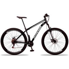 Imagem de Bicicleta Bike Aço Aro 29 Suspensão Dianteira 21 Velocidades Freio A D
