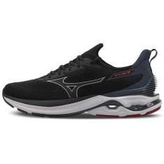 Imagem de Tênis de Corrida Masculino Mizuno Wave Mirai 7, Preto, 40
