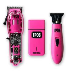 Imagem de Máquina de cortar cabelo TPOB Slime 2 Candy Pink Clipper Trimmer Shave