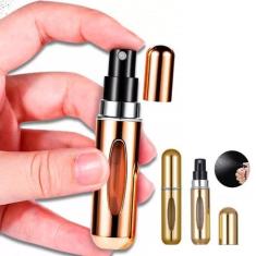 Imagem de Kit 4 Mini Frasco Spray Porta Perfume 5ml Para Viagem Mala Bolsa - Min