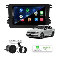 Imagem de Multimídia MP10 CarPlay e Android Auto Jetta 2012 a 2016 - First Optio