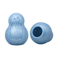 Imagem de Mordedor Recheável Super Resistente Monstrinho Azul Tamanho P para Cães