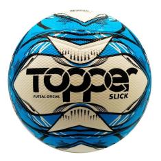 Imagem de Bola Futsal Topper Slick ii Azul